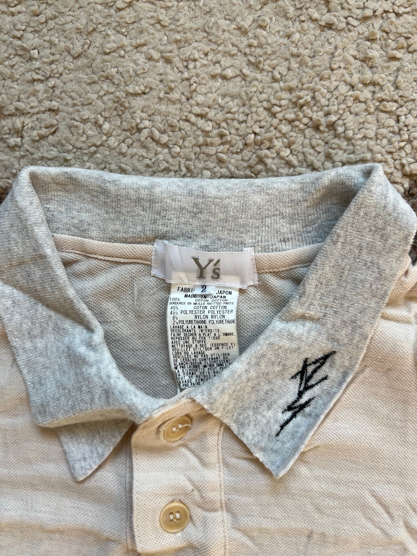 Yohji Yamamoto Polo Shirt (S)