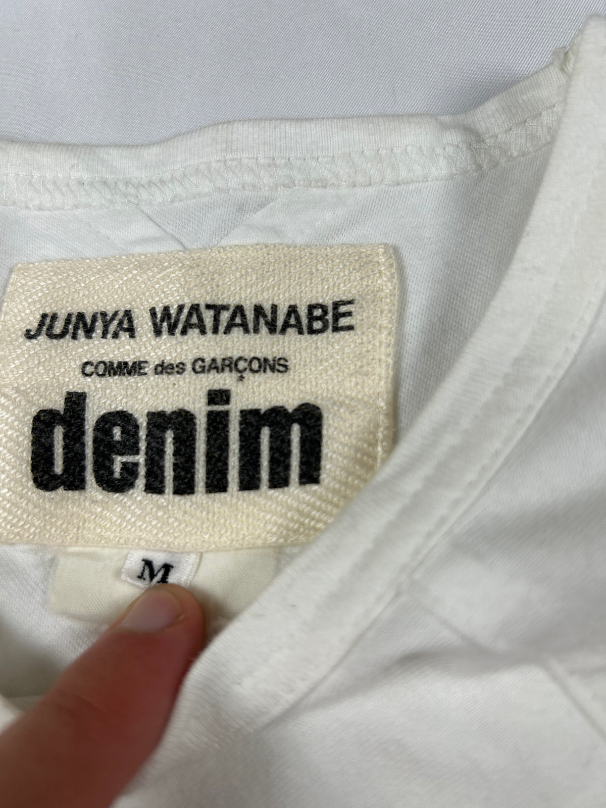 Junya Watanabe Comme des Garçons Denim T-Shirt (M)