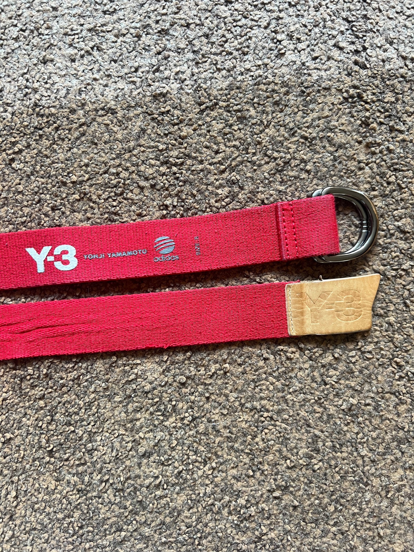 Y-3 Yohji Yamamoto Gürtel