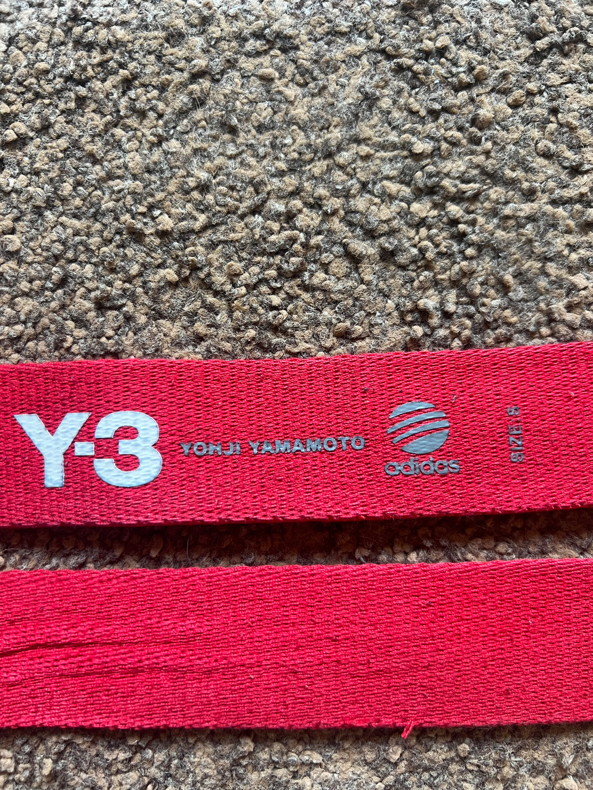 Y-3 Yohji Yamamoto Gürtel