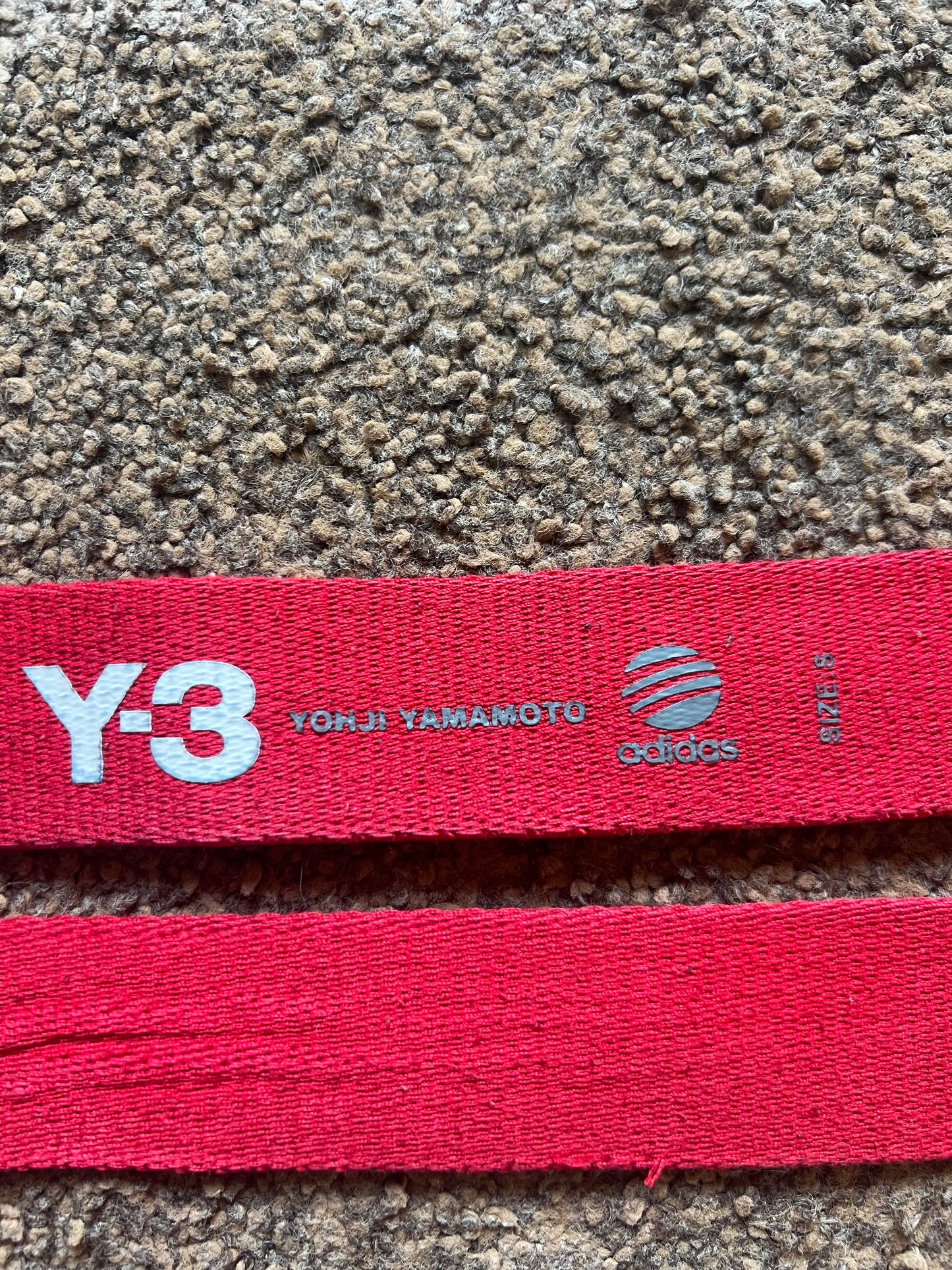 Y-3 Yohji Yamamoto Gürtel