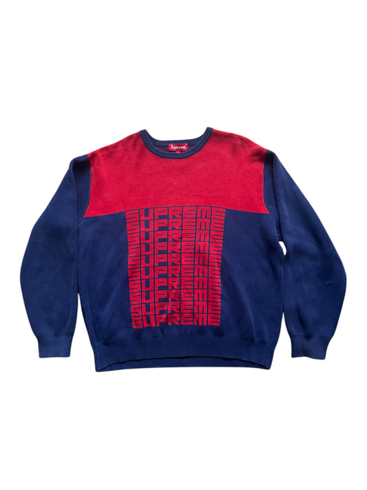 Supreme Knit Sweater (L)
