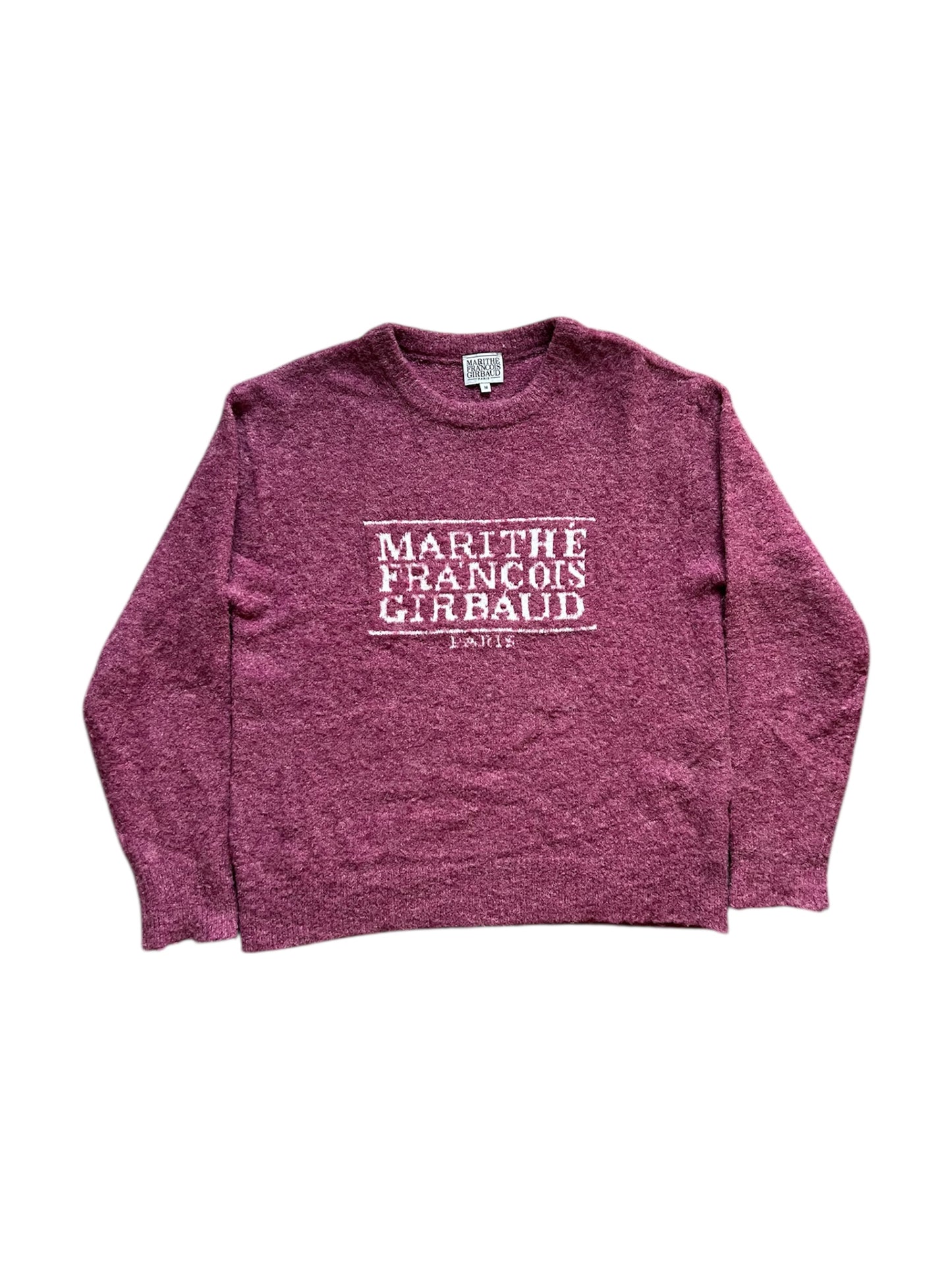 Marithe Francois Girbaud Knit Sweater (M)