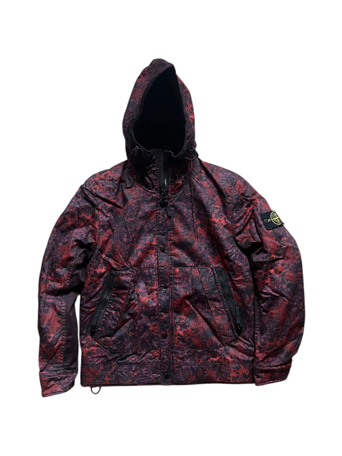 Stone Island "RASO GOMMATO CAMO" Jacket (M)