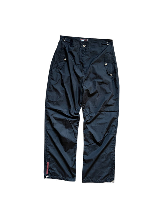 Prada Red Tape Nylon Pants (S)