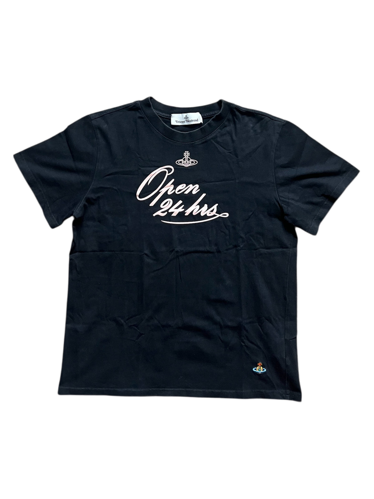 Vivienne Westwood "OPEN 24 HRS" T-Shirt (M)