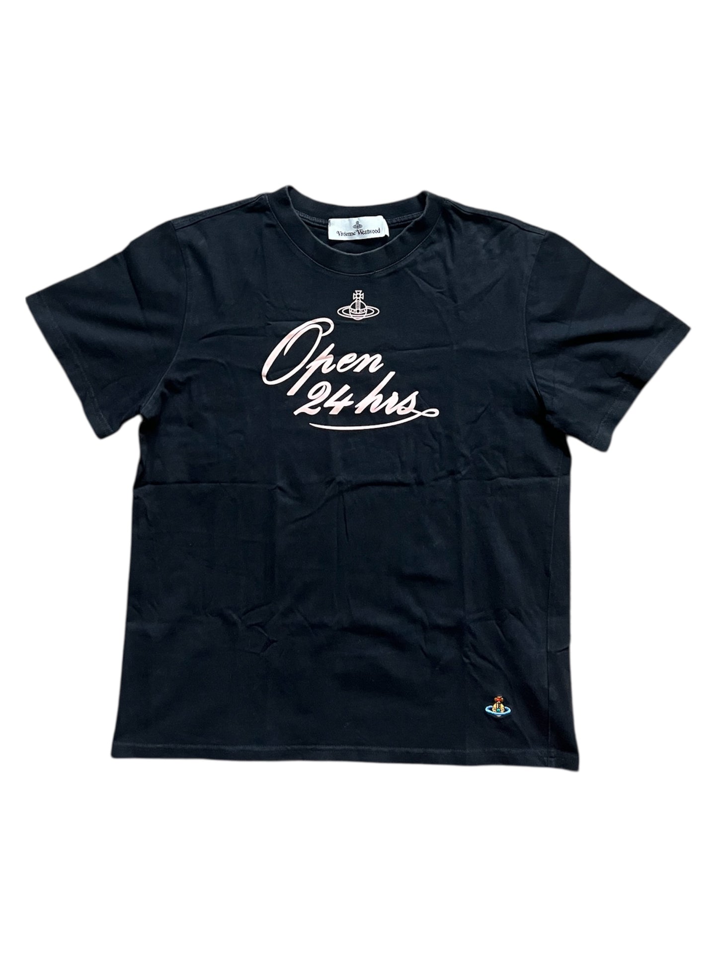 Vivienne Westwood "OPEN 24 HRS" T-Shirt (M)