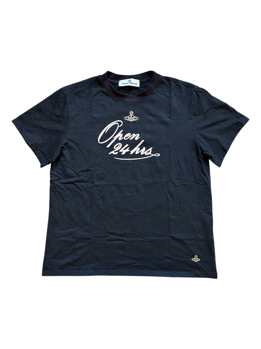 Vivienne Westwood "Open 24 hrs" T-Shirt (M)