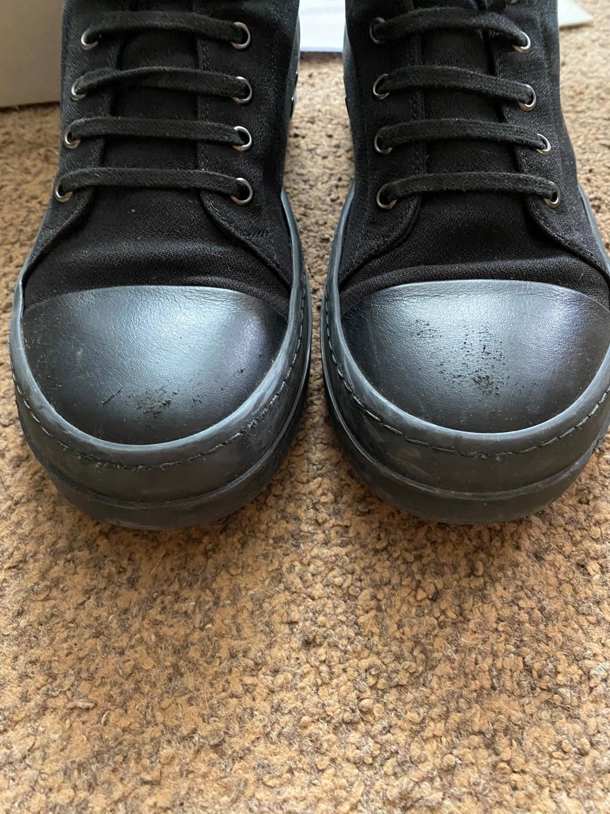 Rick Owens Ramones Low all black